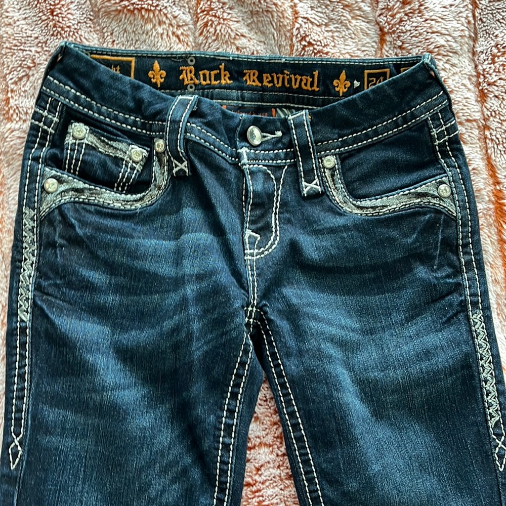 Rock Revival size 24 Deeka Straight like new perfect condition